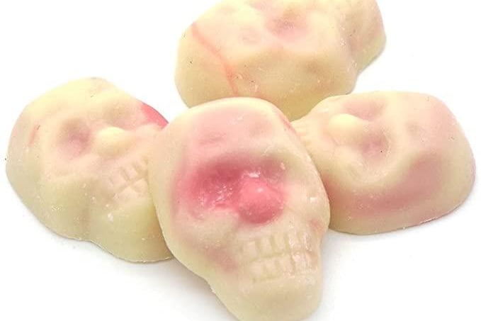 Invented by the town's Alma Confectionery, the white chocolate and raspberry skullcrusher was the sweetie of choice for Kirkcaldy youngsters.