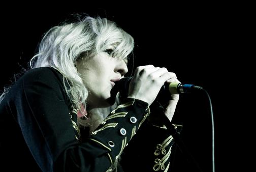 Ellie Goulding performign at Sheffield O2 Academy in November 2010