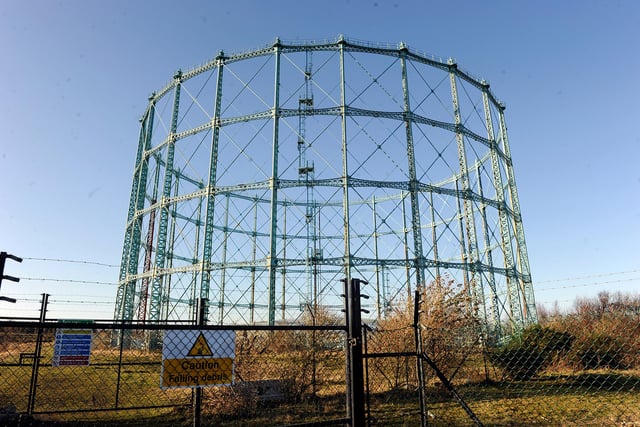 This 252ft-wide remnant of Granton's industrial past dates back to 1902. The gas holder was added to Buildings at Risk register in 2013.
