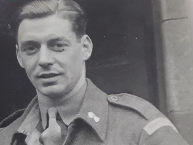 "My dad. Captured at St Valery and a POW for 5 years."