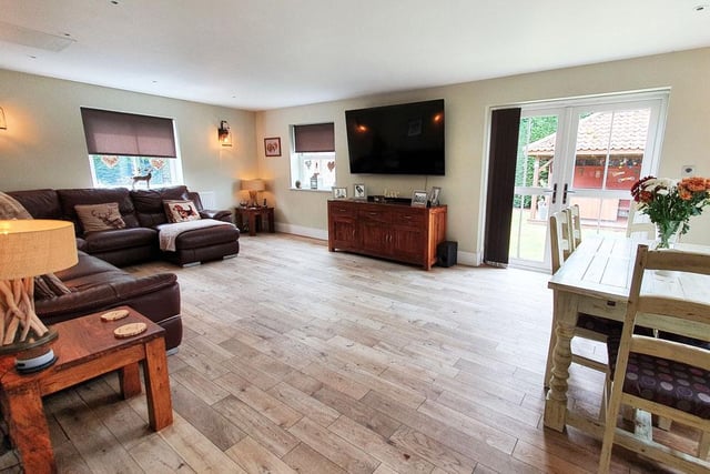 Along with this open-plan room there is a formal living room and separate dining room.