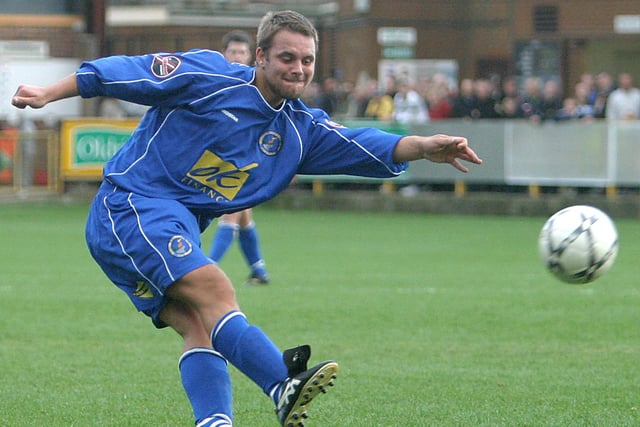 The Belper Town boss played for several non-league clubs, including Buxton.