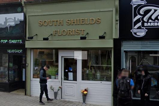 South Shields Florist on Fowler Street has a 4.8 rating from 36 reviews.