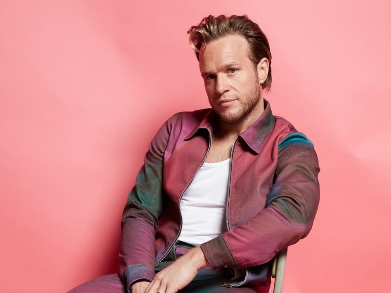 Olly Murs has a busy touring schedule from late April to August 2025, including Plymouth Pavilions (Apr 24), The Brighton Centre (Apr 26), Connexin Live Hull (Apr 27), OVO Hydro (May 2 & 22), P&J Live Aberdeen (May 3), Utilita Arena Newcastle (May 4), Motorpoint Arena Nottingham (May 6), Co-op Live (May 8), First Direct Arena Leeds (May 9), Utilita Arena Sheffield (May 10), Utilita Arena Cardiff (May 12 & 13), M&S Bank Arena Liverpool (May 15 & 24), bp pulse LIVE (May 16), The O2 (May 17), OVO Arena Wembley (May 18), AO Arena Manchester (May 23), Lincoln Castle (May 25), The Piece Hall Halifax (July 5), Chelmsford City Racecourse (July 6), Dreamland Margate (Aug 15), and Earlham Park Norwich (Aug 16).