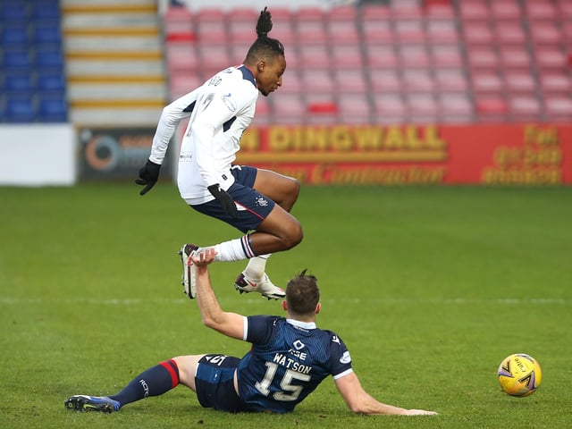 One of the quieter Rangers players, dropped deeper than usual in the first half and mucked in. No complaints over performance, was outshone by his team-mates (Photo by Paul Campbell/Getty Images)
