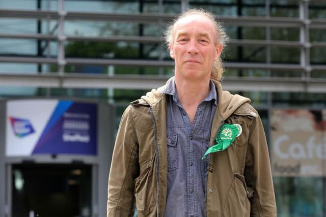 Sheffield Greens leader, Coun Douglas Johnson. Picture: Chris Etchells