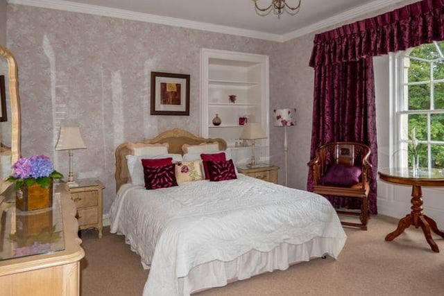 The bedrooms throughout the house boast traditional features, which are in keeping with the rest of the house