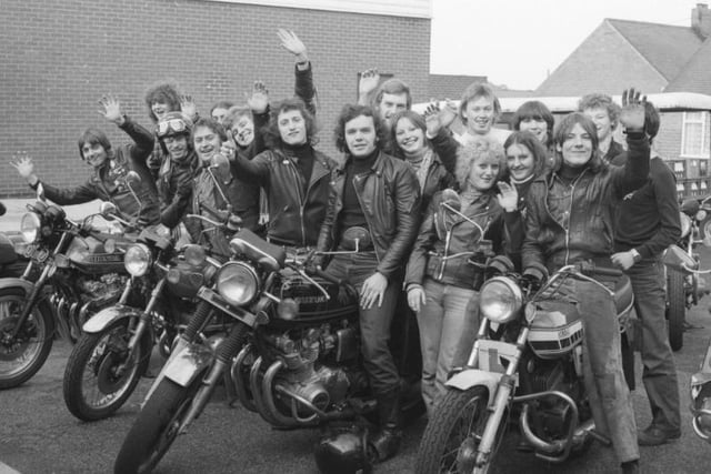 The bike club from the Vane Arms in Silksworth are pictured in 1980. Does this bring back memories and are you in  the picture?
