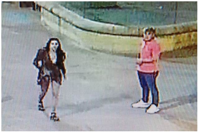 Do you recognise the two people pictured? Police believe they may hold vital information about an incident in Sheffield city centre in which two men were assaulted and subjected to homophobic abuse