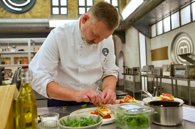 Executive chef at Bowcliffe Hall in Wetherby, Darren Collinson took part in the 15th series of Masterchef: The Professionals in 2022.  Before his appearance, he had been working in the food industry for almost two decades.