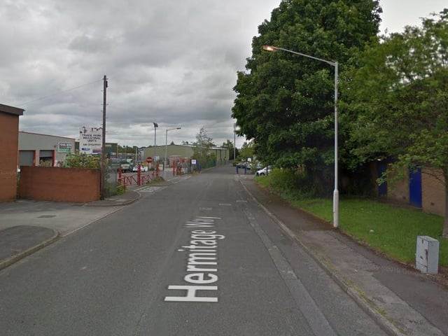 There were three reports of anti-social behaviour crime in and around Hermitage Way in December 2019.