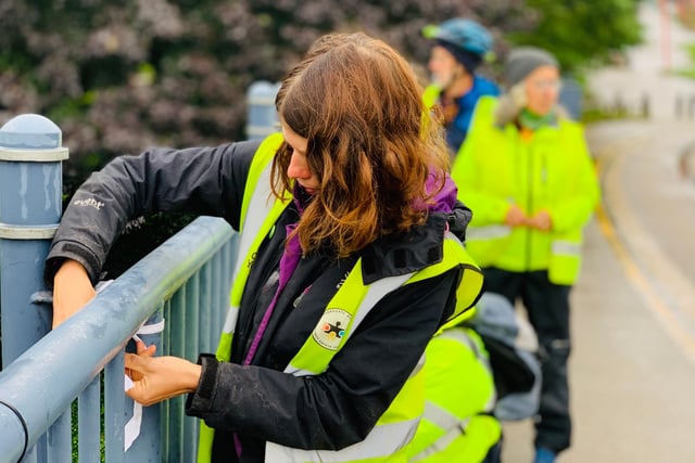 Extinction Rebellion Sheffield activists met early Friday morning to take part in the Covid-sensitive demonstration