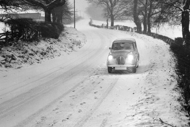 A beautiful scene near Pittington in 1958.
