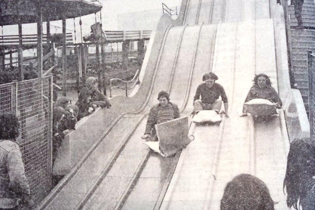 Seaton's attractions included the astroslide and it looked like great fun. Remember it?