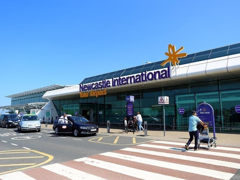 Newcastle Airport ranked 5/29 with an overall customer score of 72 per cent.