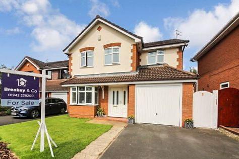 This beautiful and spacious four-bedroom, detached home is on themarket for £309,950 with Breakey & Co.