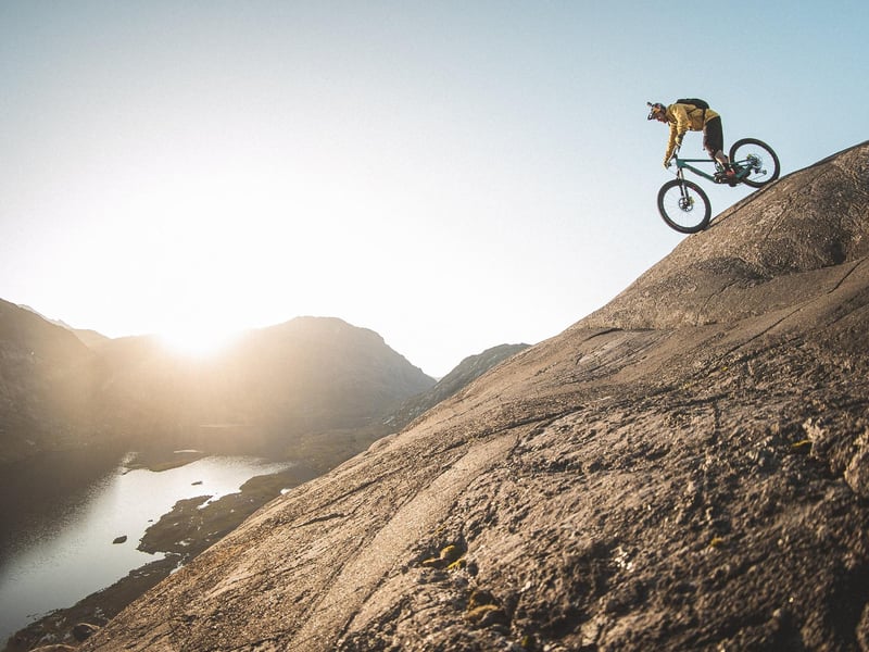 Danny MacAskill is a daredevil cyclist with more than 1.6 million followers on Instagram. Here he is 'doing the Dubhs' on his native Isle of Skye.