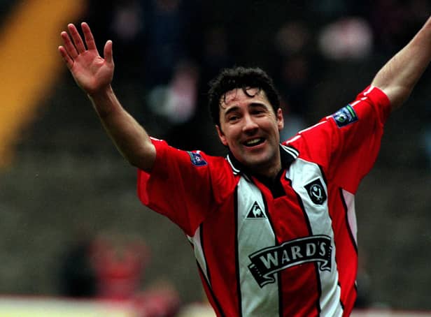 Dean Saunders in his Sheffield United days