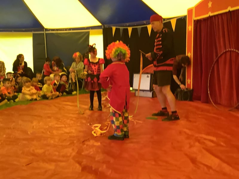 Picking up circus skills