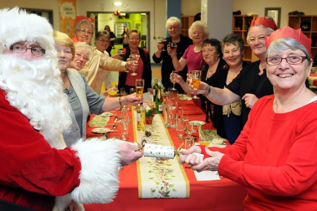The Boldon School's annual senior citizens Christmas party in 2013. Can you spot someone you know?