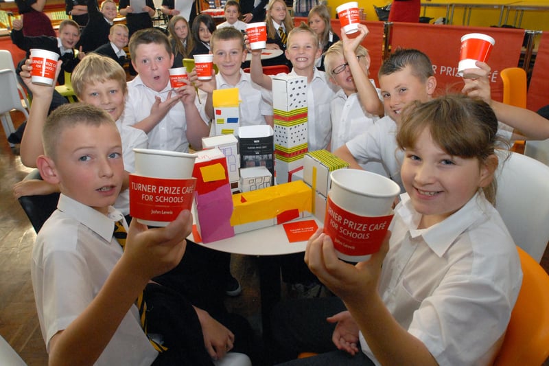 These Toner Avenue School pupils in Hebburn were in the news 12 years ago and it was all to do with a cafe - but who can tell us more?