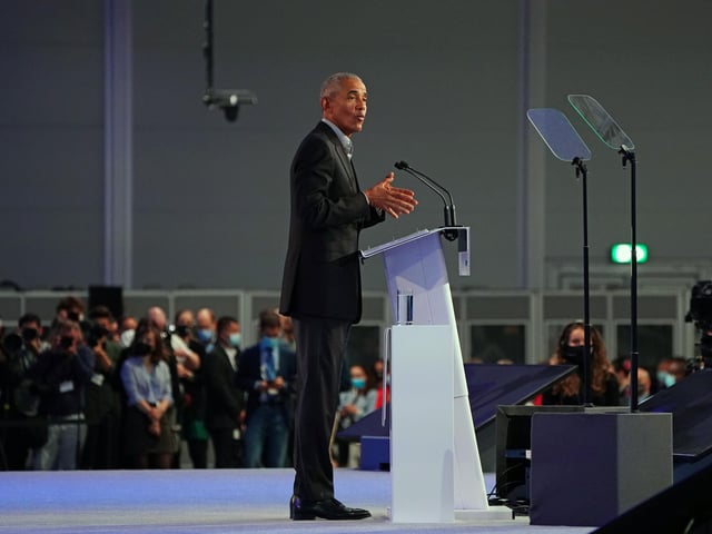 Speaking as the talks enter their second week, he said not enough has been done to combat climate change and called for united action.