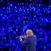 Andre Rieu fans watching the 'King of the Waltz' in action. The classical music crossover superstar returns to the Utilita Arena Sheffield in May 2023