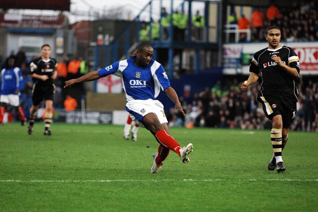 Much was hoped of the Cameroon speedster but his Pompey career totalled one start and eight sub appearances