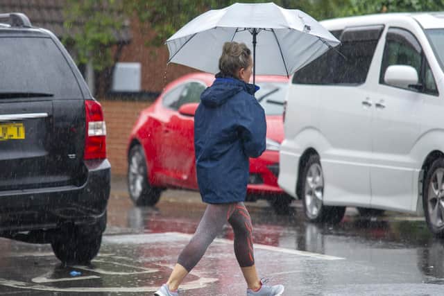 More wet weather is on the way for Sheffield this week, the Met Office has said, with thundery showers expected on Wednesday.