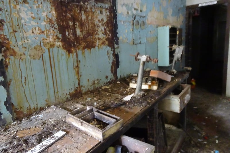 Inside the projection room at the old cinema (Pic: John Murray)