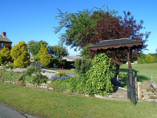 Landscaped gardens.