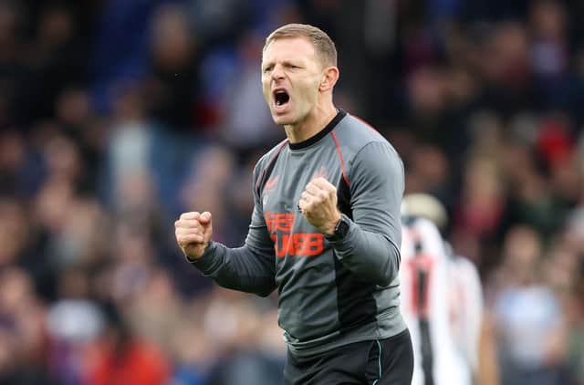 Graeme Jones will take charge of Newcastle United at St James's Park for the first time when they face Chelsea on Saturday (Photo by Julian Finney/Getty Images)