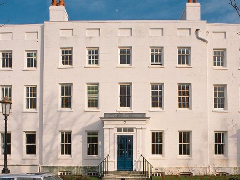The terrace of dockyard officers' lodgings was built in 1715-19 and was partially converted to office use but is now empty. Historic England said it was prone to wet rot and some structural movement and some structural and drainage problems persist between the main building and the rear extensions. An extensive programme of repair is underway. The Grade II* listed building is described as being in a fair condition.
