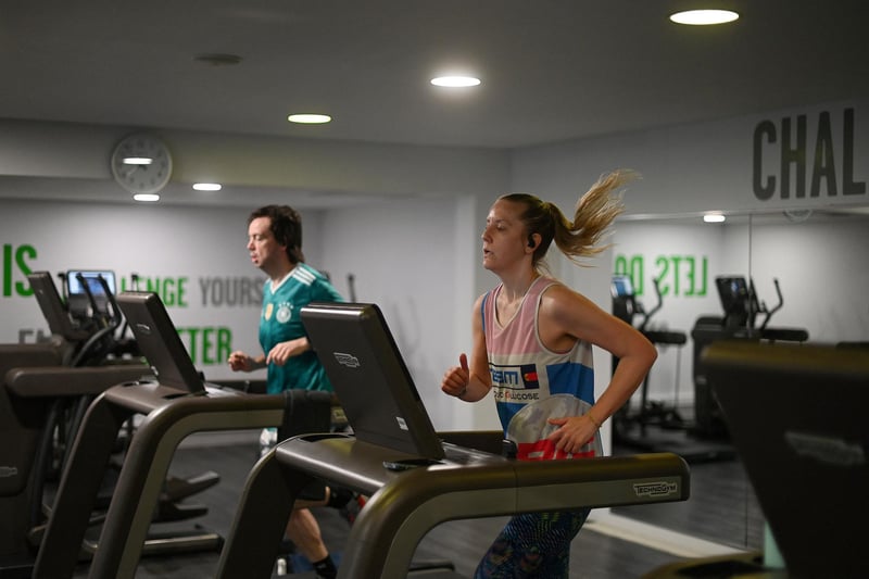 Fitness fans wasted no time getting back on the machines as indoor gyms reopened for people to use on their own, or with other members of their household.