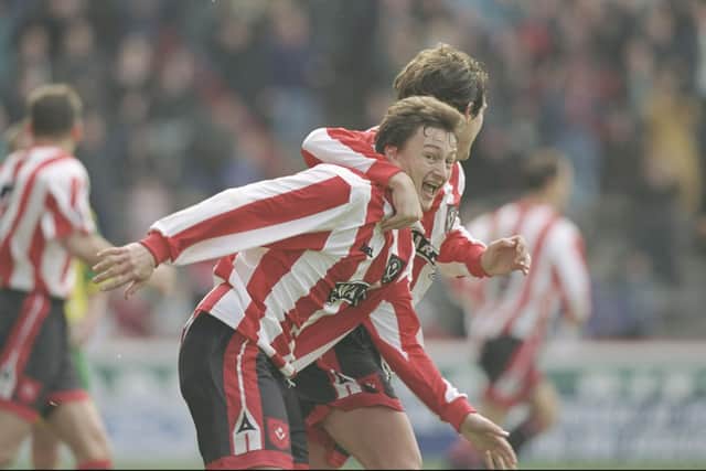 Petr Katchouro wants to arrange a game between his former clubs Sheffield United and Dinamo Minsk: Ben Radford /Allsport