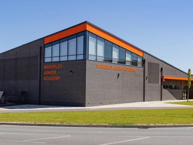 Waverley Junior Academy opened in autumn 2020. It was built by Harworth in partnership with Rotherham Borough Council.
