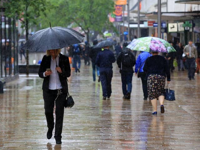 A number of flood alerts have been issued for Sheffield after storms and days of persistent rain