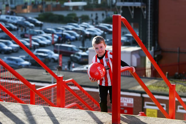 Sheffield United fans before the match against Bournemouth Sheffield United fans in and around Bramall Lane taking part in their pre-match routine ahead of another Premier League match, this time against Bournemouth. Catherine Ivill/Getty Images