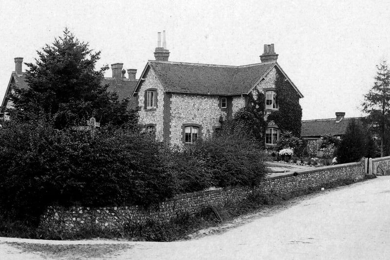 The old schools at Denmead. Picture: Paul Costen collection