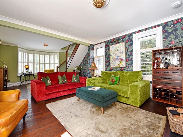 This four bedroom home in Castle Street, Portchester, is on the market for offers in excess of £750,000. It is listed by Castles