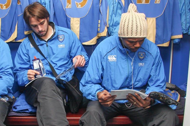 Niko Kranjcar and Kanu join the list of players finding the match programme intriguing reading.  Picture: Habibur Rahman