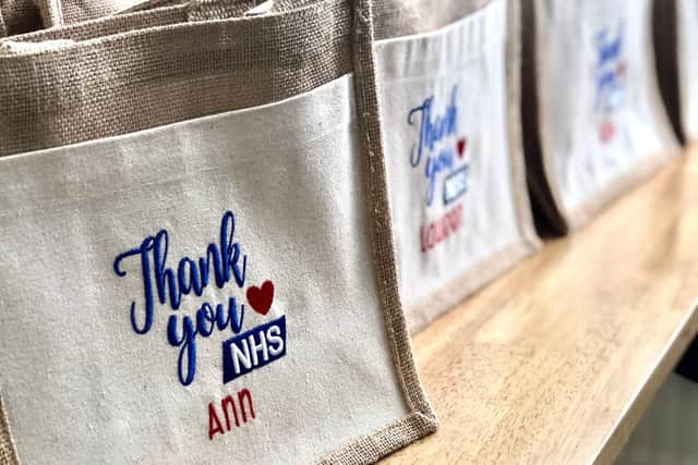 The 'Thank You NHS' bags