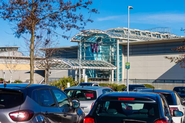 Routes on the first phase of the proposed tram network include the White Rose Shopping Centre.