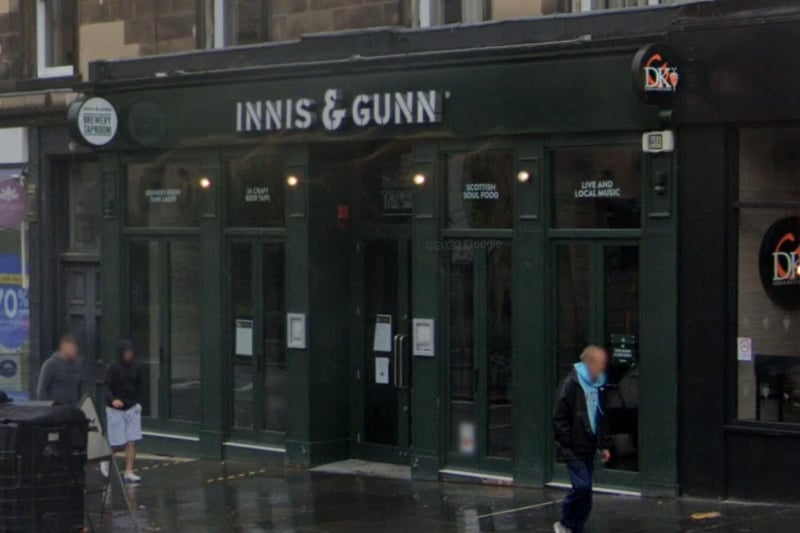 Brewers Innis & Gunn have their own pub on Lothian Road offering their range of craft-brewed beers, along with a menu specifically designed to partner them.