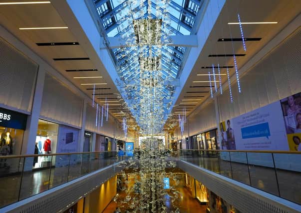 The Christmas lights have already been switched on at Meadowhall ready for shoppers to return