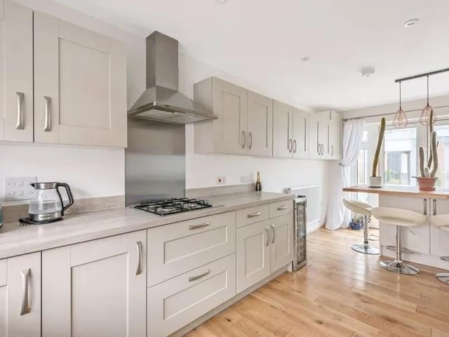 This four bed detached in West Brook View, Emsworth is on the market for £635,000. It is listed on Zoopla by Taylor Hill & Bond - Havant.