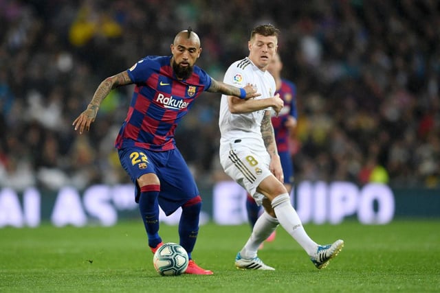 Reportedly set to leave Barcelona on the cheap this summer, Vidal is thought to be interested in joining Newcastle - despite rumoured interest from Manchester United.
