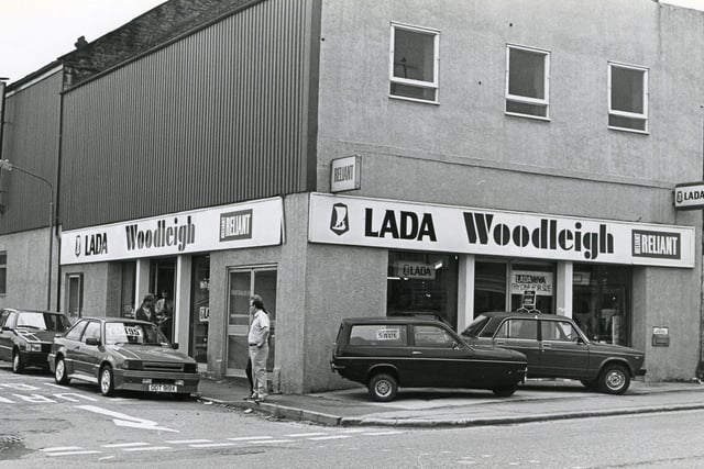 If you wanted a three-wheeler like Del Boy, then Woodleigh was the place to go! Today it's home to GAS bar