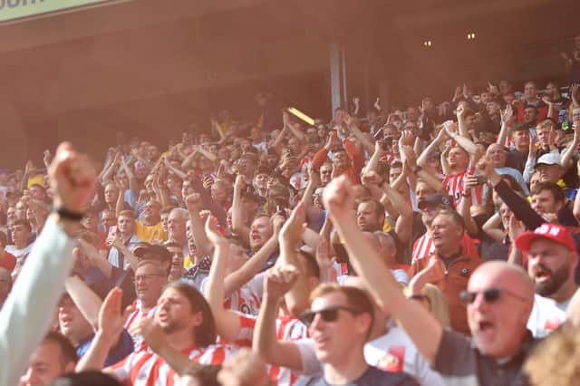 The brilliant scenes of Sunderland fans away at MK Dons captured by Frank Reid