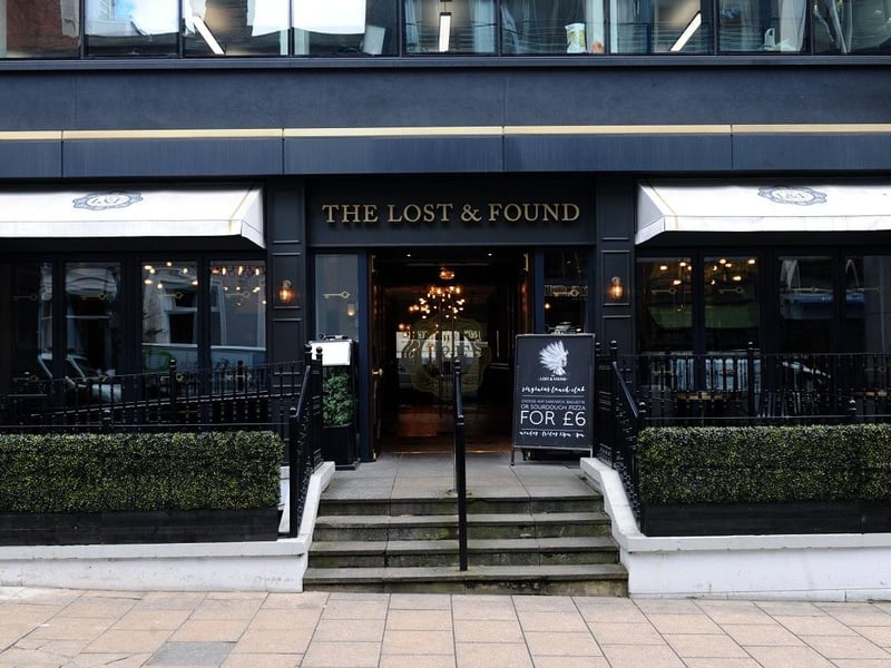 Enjoy 2-4-1 cocktails until 7pm and 20 off prosecco at The Lost & Found on Greek Street on Valentine's Day.